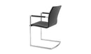 Axis Fully Upholstered Cantilever Chair