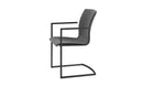 Axis Fully Upholstered Cantilever Chair