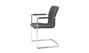 Axis Fully Upholstered Cantilever Chair
