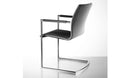 Axis Fully Upholstered Cantilever Chair