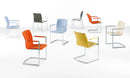 Axis Wood Shell Cantilever Chair