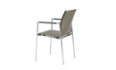 Axis Fully Upholstered Four Leg Chair With Arms