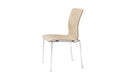 Axis Wood Shell Four Leg Chair Armless
