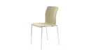 Axis Fully Upholstered Four Leg Chair Armless