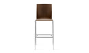 Axis Four Leg Wood Shell Stool Armless