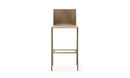 Axis Four Leg Wood Shell Stool Mid Back