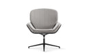 Beyond Chair Channel Stitch Fully Upholstered Shell Four Star Swivel Base