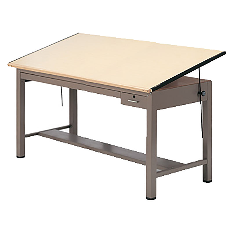 Ranger Steel 4-Post Table 72”W x 37.5”D with Tool Drawer and Shallow Drawer