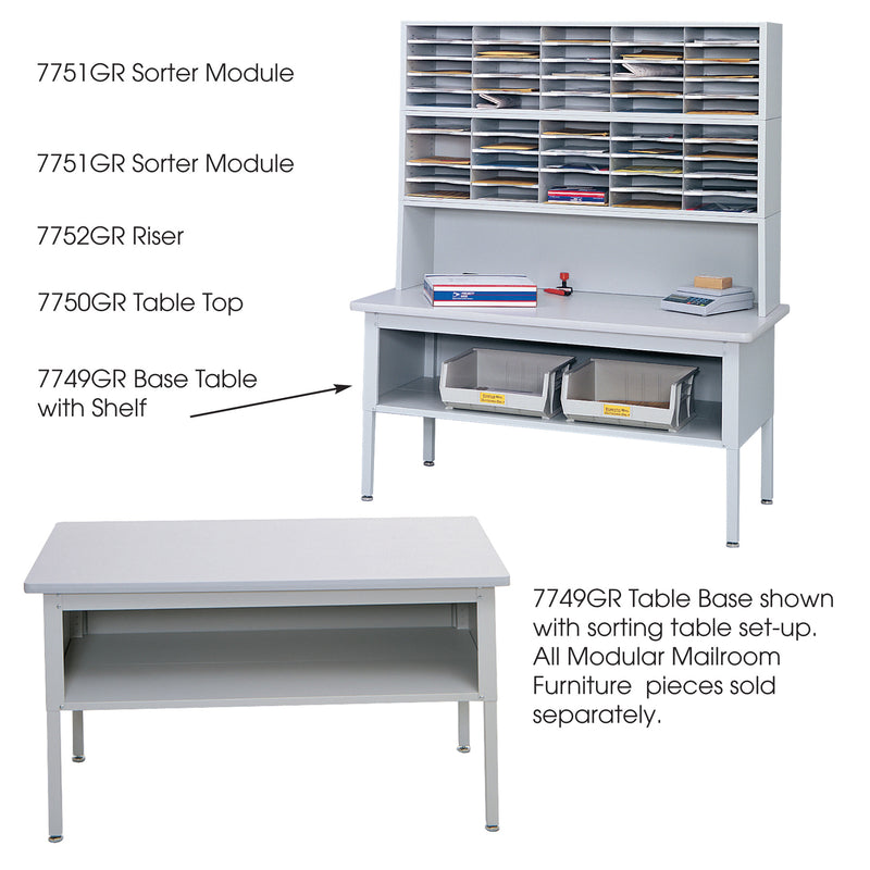 E-Z Sort® Sorting Table - Table Base Only