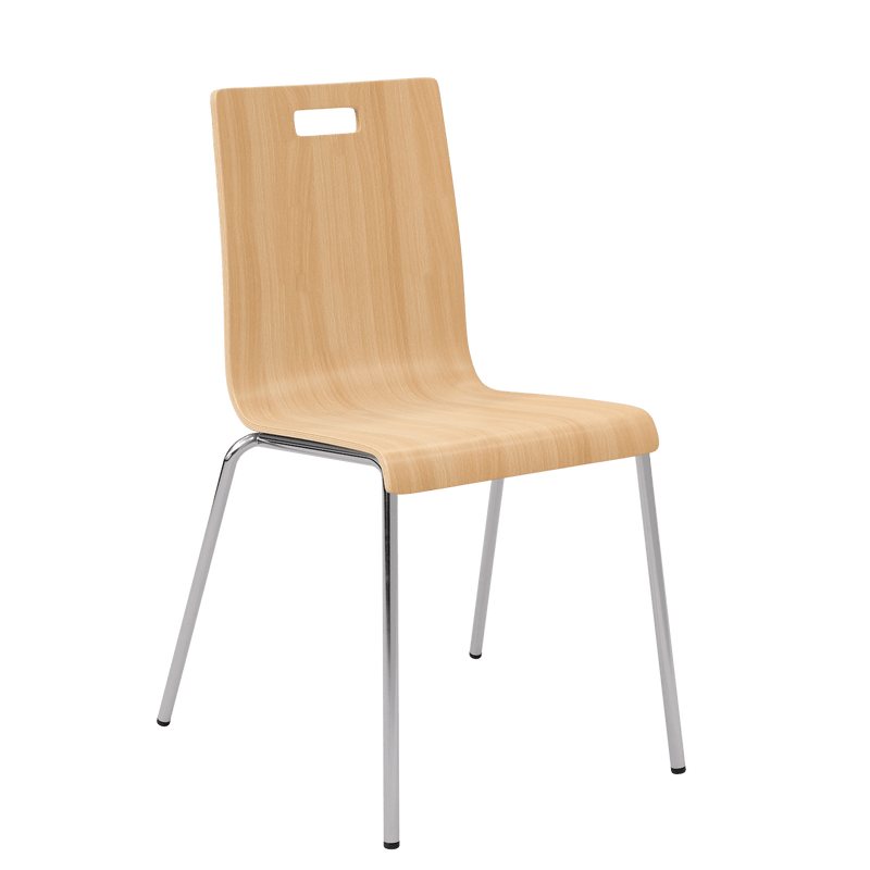 KFI Studios Jive Wood Laminate Side Chair