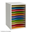 Vertical Desk Top Sorter - 11 Compartment