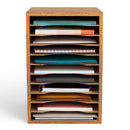 Vertical Desk Top Sorter - 11 Compartment