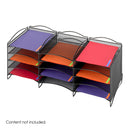 Onyx™ 12 Compartment Mesh Literature Organizer