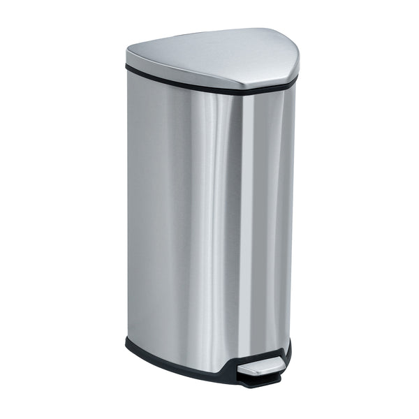 Stainless Step-On 7 Gallon Receptacle