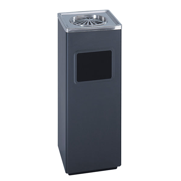 Square Sandless Ash And Trash Receptacle