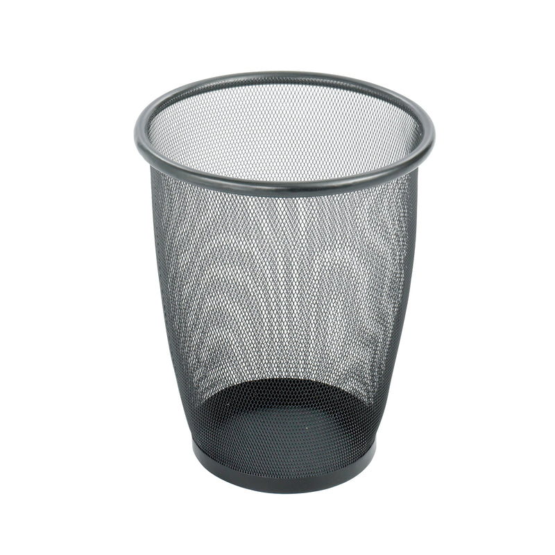 Onyx™ Mesh Medium Round Wastebasket (Qty. 3)