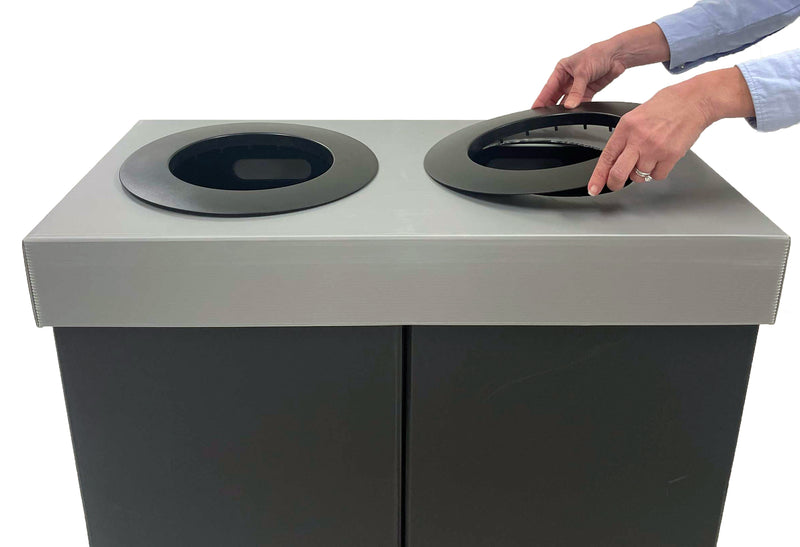 At-Your-Disposal® Recycling Center Double Bin