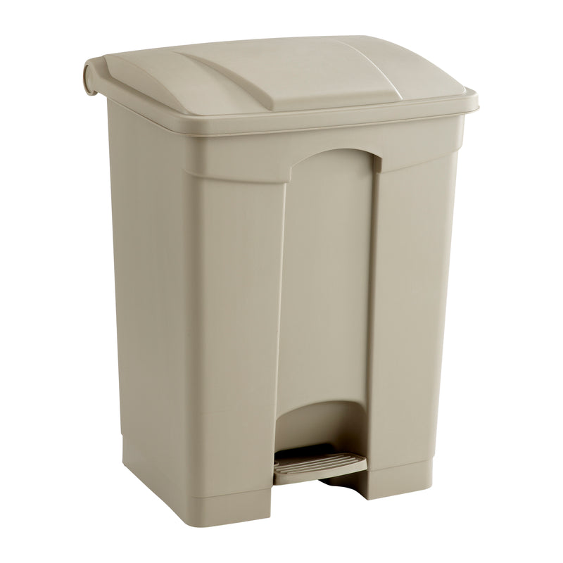 Plastic Step-On Waste Receptacle - 17 Gallon Capacity