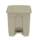 Plastic Step-On Receptacle, 8 Gallon Capacity