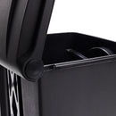 Plastic Step-On Receptacle, 12 Gallon Capacity