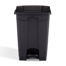 Plastic Step-On Receptacle, 12 Gallon Capacity