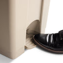 Plastic Step-On Receptacle, 12 Gallon Capacity