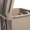 Plastic Step-On Receptacle, 12 Gallon Capacity