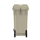 Plastic Step-On Receptacle, 32 Gallon Capacity