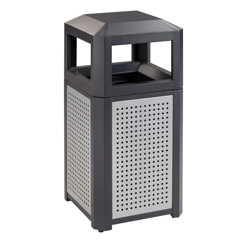 Evos™ Series Steel Receptacles, 15 Gallon Capacity