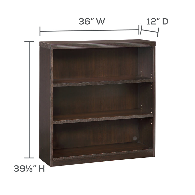 Aberdeen® Series 3-Shelf, Bookcase