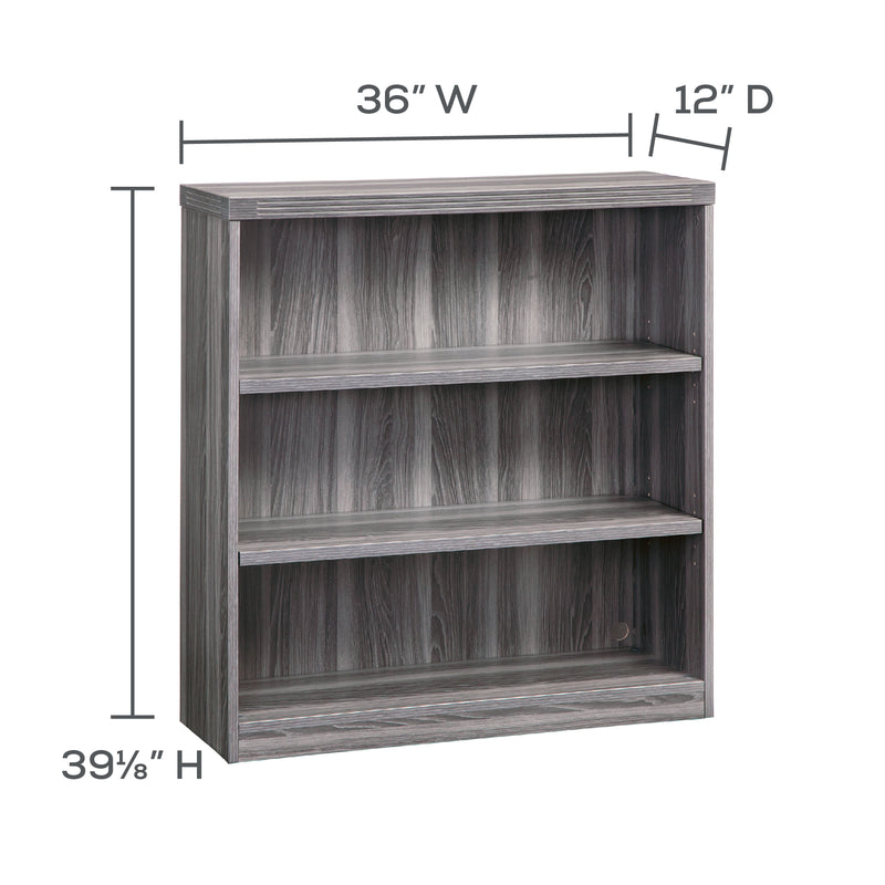 Aberdeen® Series 3-Shelf, Bookcase