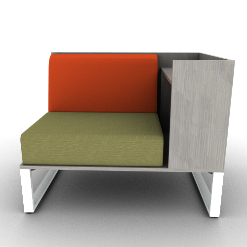 Chatham Cove 2-Sided Work Lounge Left Non-Powered 34H