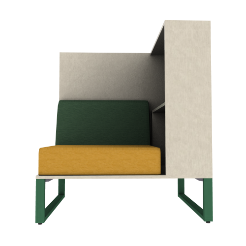 Chatham Cove 2-Sided Work Lounge Left Non-Powered 50 Inch Height