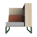 Chatham Cove 2-Sided Work Lounge Left Non-Powered 50 Inch Height