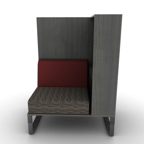 Chatham Cove 2-Sided Work Lounge Left Non-Powered 58 Inch Height