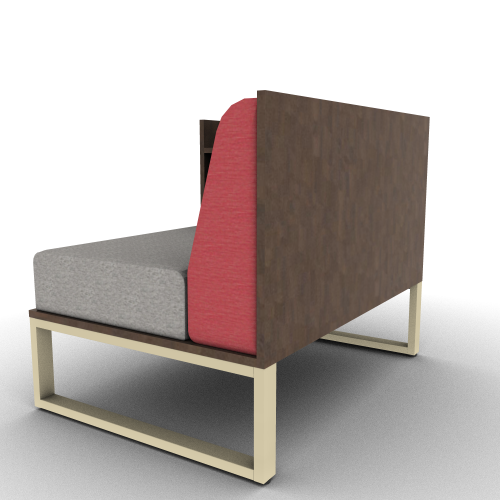 Chatham Cove 2-Sided Work Lounge Right Non-Powered 34H