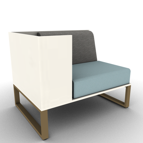 Chatham Cove 2-Sided Work Lounge Right Non-Powered 34H