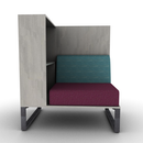 Chatham Cove 2-Sided Work Lounge Right Non-Powered 50 Inch Height