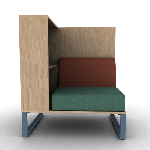 Chatham Cove 2-Sided Work Lounge Right Non-Powered 50 Inch Height