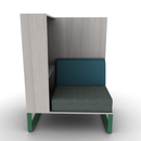 Chatham Cove 2-Sided Work Lounge Right Non-Powered 58 Inch Height