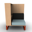 Chatham Cove 2-Sided Work Lounge Right Non-Powered 58 Inch Height