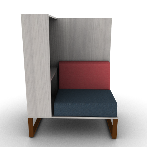 Chatham Cove 2-Sided Work Lounge Right Non-Powered 58 Inch Height