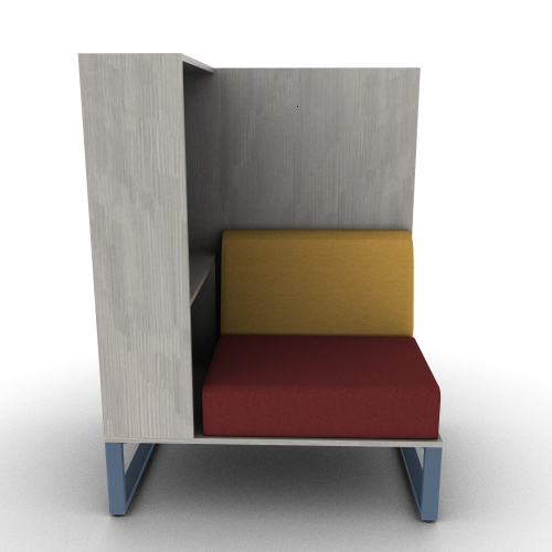 Chatham Cove 2-Sided Work Lounge Right Non-Powered 58 Inch Height