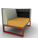 Chatham Cove 2-Sided Work Lounge Left Powered 34H