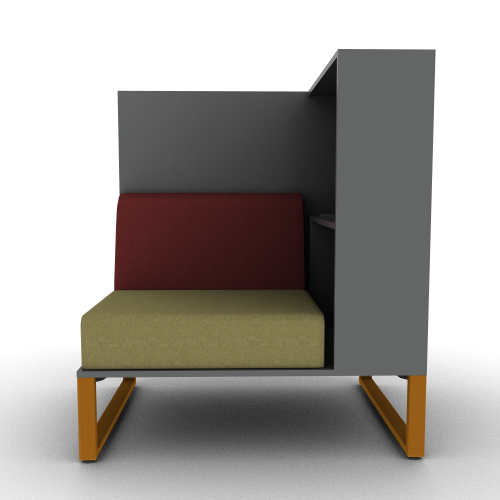 Chatham Cove 2-Sided Work Lounge Left Powered 50 Inch Height