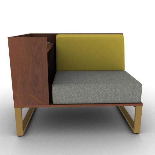 Chatham Cove 2-Sided Work Lounge Right Powered 34H