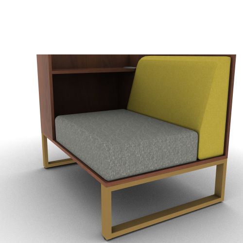 Chatham Cove 2-Sided Work Lounge Right Powered 34H