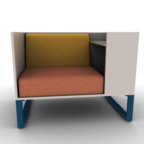 Chatham Cove 3-Sided Work Lounge Left Non-Powered 34 Inch Height