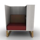 Chatham Cove 3-Sided Work Lounge Left Non-Powered 50 Inch Height