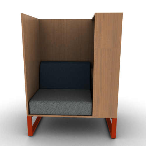 Chatham Cove 3-Sided Work Lounge Left Non-Powered 58 Inch Height